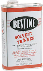 BESTINE RUBBER CEMENT THINNER PINT