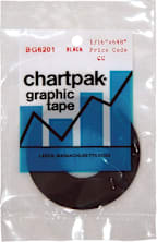 BLACK GLOSS TAPE 1/16 X 648