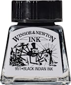 DRAWING INK 1/2 OZ INDIAN BLACK
