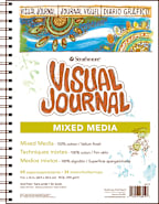VISUAL JOURNALMIX MEDIA9X12 68 PAGES