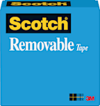 Tape 811 Removable 1-Inch Core 1/2X36 Yard