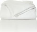 TWIN XL PLUSH BLANKET - WHITE