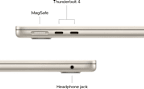 Apple 15-inch MacBook Air: Apple M5 chip with 10‑core CPU and 10‑core GPU, 24GB, 1TB SSD - Starlight