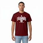 University of Oklahoma Men's Golf 2025 SEC Tournament Champions Locker Room Short Sleeve T-Shirt