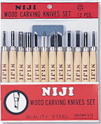 Woodcarving Set 12 Pieces