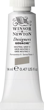 Designer Gouache 14mL Neutral Grey 3