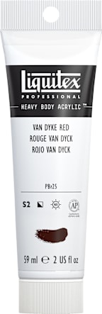 Heavy Body Acrylic 2oz Van Dyke Red