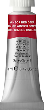 Professional Watercolor 14mL Winsor Red Deep