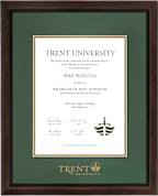 Trent University Richmond Diploma Frame 15 x 19