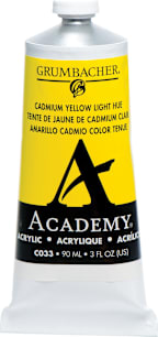 ACADEMY ACRYLIC 90ML CADMIUM YELLOW LIGHT