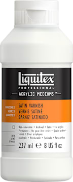 ACRYLIC SATIN VARNISH 8 OZ