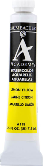 ACADEMY WATERCOLOR LEMON YELLOW 7.5ML