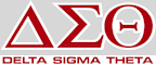 Delaware State University Delta Sigma Theta Decal