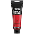 BASICS ACRYLIC 250ML CADMIUM RED MEDIUM