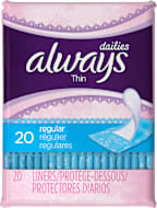PANTILINER 20CT ALWAYS THINWRP