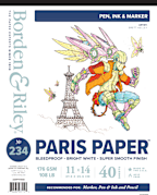 PARIS PAPER  PAD 40 SHEETS 11X14