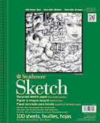 Premium Recycled 9''x12'' Sketch Pad