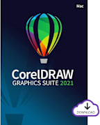 COREL DRAW SUITE 2021 MAC ESD - ONLINE ONLY