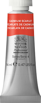 Professional Watercolor 14mL Cadmium Scarlet