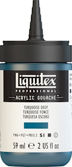 ACRYLIC GOUACHE 59ML TURQUOISE DEEP
