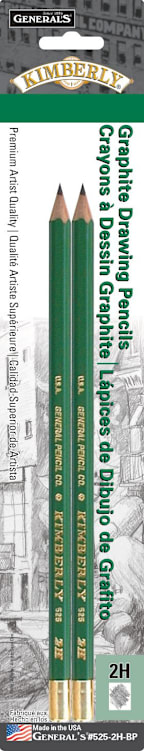 Kimberly Graph Pencil 2H 2/Pack