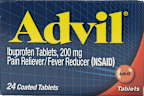 Advil Pain Reliever/Fever Reducer Tablets - Ibuprofen (NSAID) - 24ct