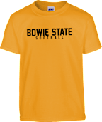 Bowie State Youth T Shirt Softball - ONLINE ONLY