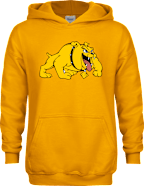 Bowie State Youth Fleece Hoodie Primary Mark - ONLINE ONLY
