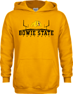 Bowie State Youth Fleece Hoodie Football - ONLINE ONLY