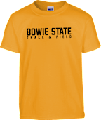Bowie State Youth T Shirt Track and Field - ONLINE ONLY