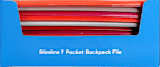 SLIMLINE 7POCKET VERTICAL FILE
