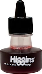 HIGGINS INK ORANGE 1 OZ