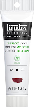 HB ACRY CAD FREE 59ML RED DEEP