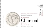 CHARCL 64# 12X18 SB WHT 24SH