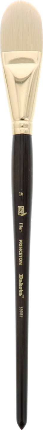 DAKOTA SYNTHETIC BRISTLE ACRYLIC FILBERT 16