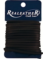 LATIGO LACE 1/8 INCH X 4 YARDS BLACK