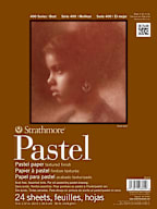 PASTEL PAPER PAD 400 9X12 24 SHEETS ASSORTED COLORS