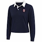 St. John's University Women's Authentic 1991 Long Sleeve Collared Cutoff Shirt - ONLINE ONLY