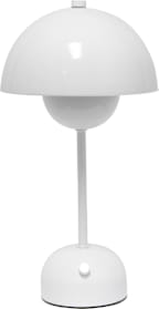 Simple Designs 11.8 Mushroom Magic Dimming LED Touch Stick Lamp, Portable & Rechargeable