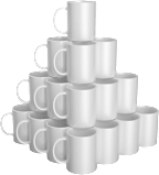 Cricut Ceramic Mug Blank White, 15oz, White - ONLINE ONLY