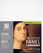 ARTIST PANEL PRIMED SMOOTH 7/8 INCH CRADLE 8X10