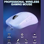 AULA SC580 Rechargeable Wireless Gaming Mouse - White - ONLINE ONLY