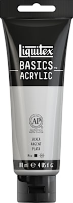 Basics 4oz Iridescent Silver