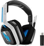 Astro A20 Gen 2 Wireless Gaming Headset for PS5, PS4, PC (White/Blue)