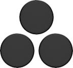 POPSOCKET V2 TRIPLE 3 BLACK