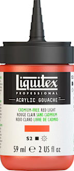 ACRYLIC GOUACHE 59ML CADMIUM FREE RED LIGHT