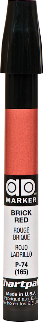 AD MARKER BRICK RED