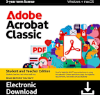 ADOBE ACROBAT CLASSIC S&T 3YR