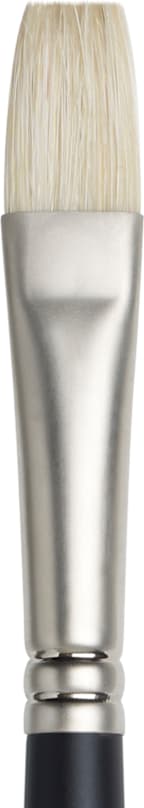 ARTISTS OIL BRUSH FLAT 8 LONG HANDLE