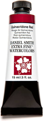 DANIEL SMITH WATERCOLOR 15ML QUINACRIDONE RED